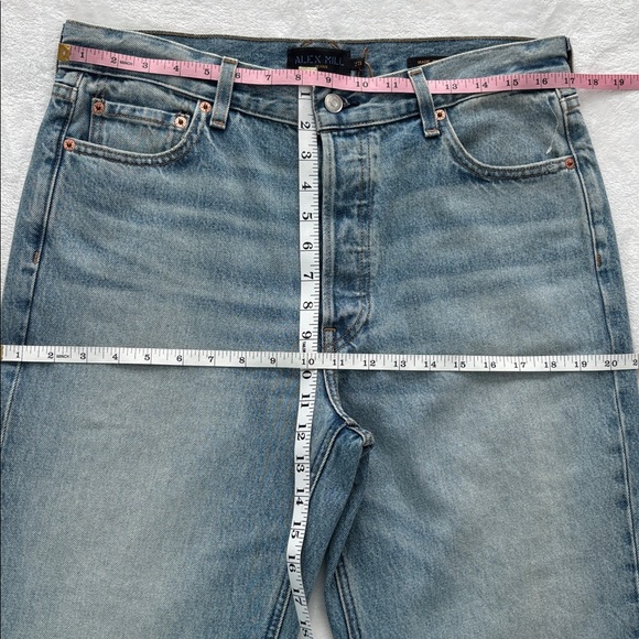 ALEX MILL The Bev Relaxed Straight Leg Button Fly Jean--29 - Picture 15 of 16